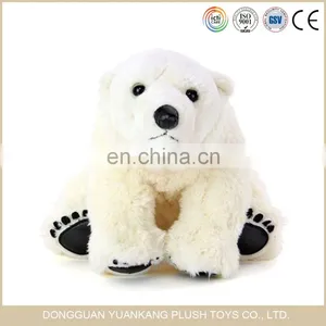 White Plush Polar Teddy Bear Toy thumbnail-1
