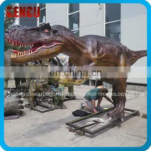 High Simulation Fiberglass Dinosaur Tyrannosaurus Rex thumbnail-1