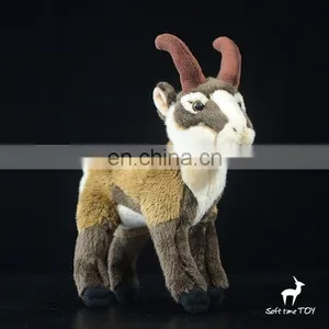 Antelope Realistic Plush Standing Animal Kids Gift Soft Toy thumbnail-1