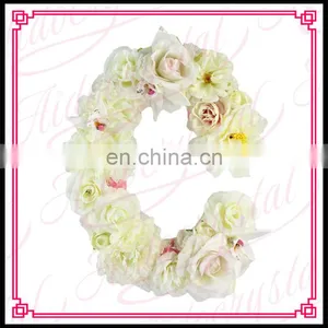 Aidocrystal Wholesale Floral Arrangement Artificial Flower Decor Office Decoration Flower Letter C thumbnail-3