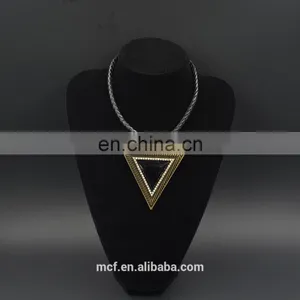 Wholesale Crystal Diamond Rhinestone Fashion Pendant Necklace MCB-0031 thumbnail-2