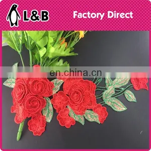 2017 New Dedign Popular Embroidery Colorful Flower thumbnail-5