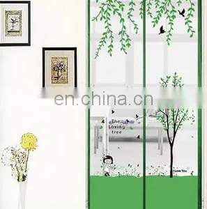 Hot-Sales of 2 Pcs Long Soft Magnetic Screen Door Curtains For Living Room thumbnail-5