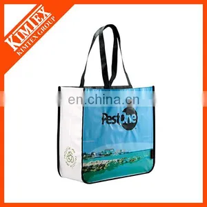Plastic Cheap Printing Foldable Polyester Shopping Bag thumbnail-1