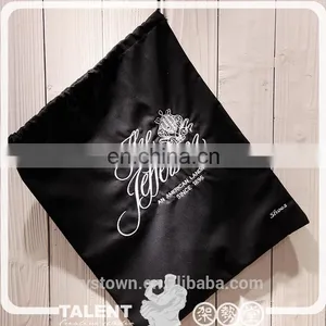 Custom Embroidery Logo Cloth Drawing String Bag For Promotion thumbnail-4