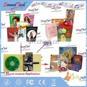 Logic ICs Type Programmed Sound Module and Fiber Optics for Magainze Insert thumbnail-5