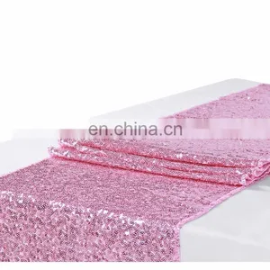 Sequin Table Runner for Banquet Decoration thumbnail-2