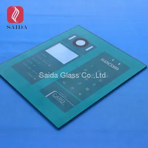 Custom 4mm Silk Screen Tempered Glass Panel for Door Card Access System thumbnail-5