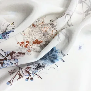 Hot Sales Bright Colors Custom Digital Print Silk Fabric Yarn thumbnail-2