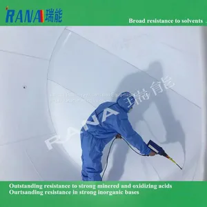 OEM Durable 0.5-150 Cubic Carbon Steel Lining PTFE/ PFA/ ETFE Anticorrosive Equipment With Long Service Life 15-20 Years Industrial Chemical Tank thumbnail-1