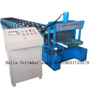 Standing Seam New Metal Wall Panel Roofing Cold Profile Roll Forming Machine thumbnail-1