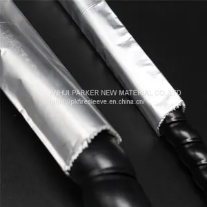 Aluminum Coated Fiberglass Sleeve thumbnail-1