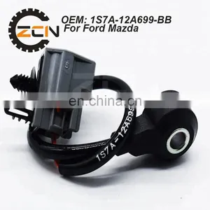 1S7A-12A699-BB Auto Engine Knock Detonation Sensor Black thumbnail-1