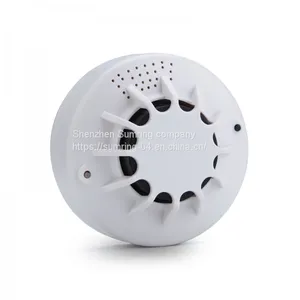 Fire Safety Photoelectric Smoke Alarm Kitchen Smoke Detector With 9v Battery thumbnail-1