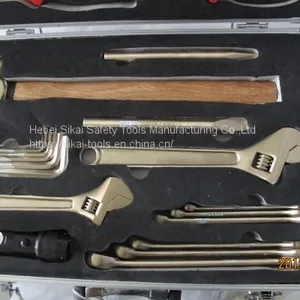 26pcs Hand Tools Set Non Sparking Safety Tools for Oil Gas thumbnail-3