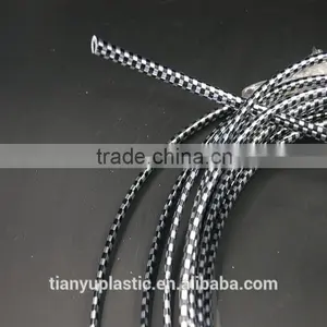All Color U-shape Pvc Chrome Extrusion Moulding Trim Strip for Car and Article Decoration thumbnail-5