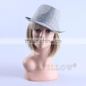 Dispaly Jewelry/ Hat /scarf/wig Mannequin Head Plastic ,Female Realistic Head Manikin,Cheaper Head Mannequin, H1014 thumbnail-1
