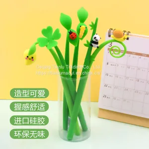 Creative Soft Silicone Gel Gel Gel Pen Cartoon Gift Pen for Children's Day thumbnail-2