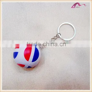 Promotional Mini Soft Ball Keychain Ring Key Chain Wholesale thumbnail-2