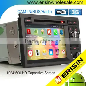Erisin ES2028A 7" 2 Din Car DVD With Android 4.4.4 Can-Bus Decoder thumbnail-1