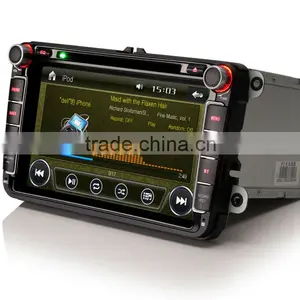 Erisin ES9611V 8 Inch Touch Screen Car DVD With TV 3G GPS for Jetta Golf 6 thumbnail-2