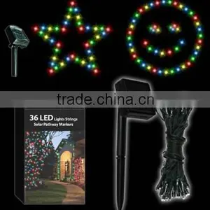 36L 5.5m LED Solar Light String, Holiday Decoration Light thumbnail-3