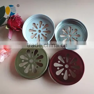 Daisy Cut Screw Cap With Straw Hole thumbnail-1
