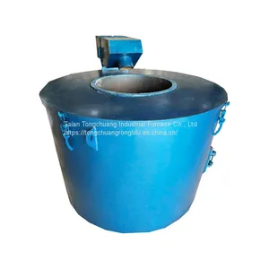 5T Crucible Furnace， Various Types of Crucible Furnaces Can be Customized thumbnail-1