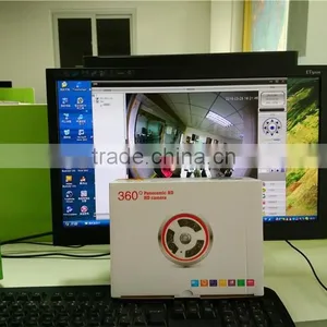 Cloud CMS/APP/Web Online Monitor Metal Casing 360 Degree Fisheye Lens IP Camera 1080P@25FPS Equipped With 1/2" Sony CCD Sensor thumbnail-6