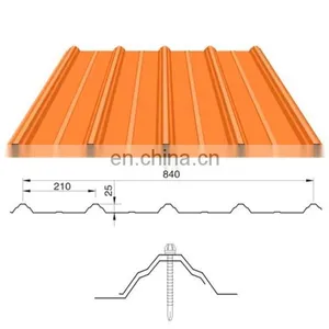 Good Quality 0.45mm Corrugated Galvanized Iron Zinc Metal Corrugated Roofing Sheet for Building Materials thumbnail-5