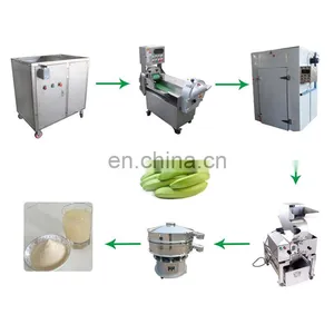 Banana Powder Making Machine Plantain Flour Production Line For Sale thumbnail-1