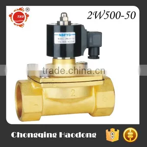 Normally Closed Brass Solenoid 12 Volt Water Valve 2W160-15 thumbnail-3