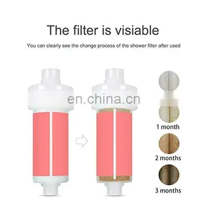 OEM Shower Water Filtration PP Cotton Vitamin C VC Gel Shower Water Filter thumbnail-4