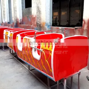 Amusement Rides Sliding Dragon Mini Roller Coaster Family Entertainment Attraction Dragon Roller Coaster for Sale thumbnail-4