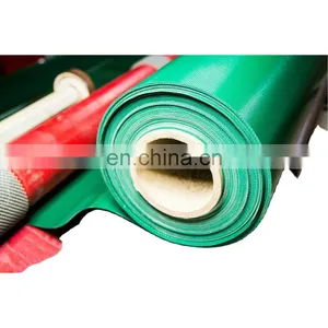 20oz Pvc Lona Coated Material Roll 680gsm Water Resistant Pvc Tarpaulin Anti-uv Tarp Roll thumbnail-3