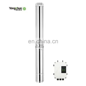 2 Inch Outlet High Flow Submersible Solar Water Pumps For Boreholes thumbnail-1