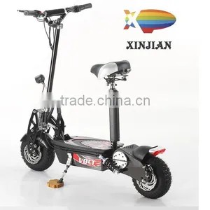 36v 500w Standing Electric Scooter and With Seat for Folding Electric Scooter thumbnail-5
