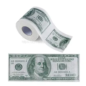 Toilet Paper Design With Money Prints thumbnail-5