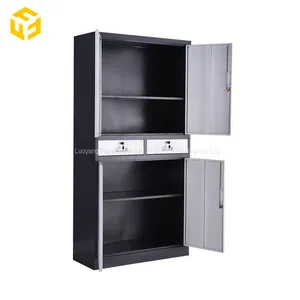 Furnitopper Lockable Office Cabinet Steel File Cabinet With 2 Drawers thumbnail-3