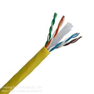 LAN CAT6 Computer Communication Cable Twisted 4pair Copper Solid Wire thumbnail-5