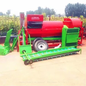 Large Dry and Wet Peanut Picker Semi-Dry Peanut Harvester Peanut Vine, Peanut, Bagging and Car Integrated Machine thumbnail-1