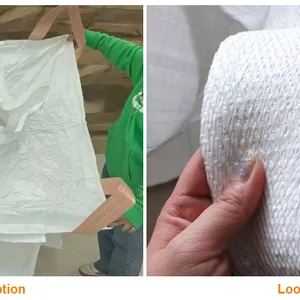 China Supplier Super Sack 1 Ton 2 Ton 1000 Kg Jumbo FIBC Bulk Big Bags for Cement thumbnail-5