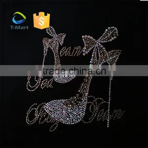 China Product in Uae Hotfix Rhinestone Transfers Rhinestone Iron on Transfer thumbnail-4