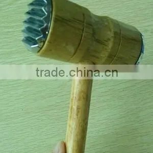 Eco-friendly Meat Tenderizer and Wooden Meat Hammer thumbnail-4