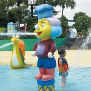 Children Adult Water Park Amusement Equipment Water Play Series Swimming Pool Playground Supply Children Cartoon Water Spray thumbnail-4