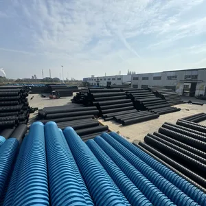 Hexagonal Corrugated Pipe Reinforced Drainage Power Protection Pipe Hexagonal Composite Structure Wall Pipe thumbnail-4