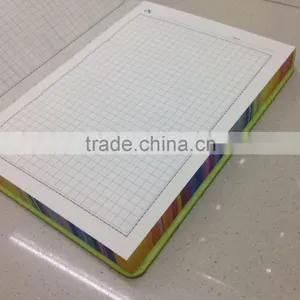 Cloth Material Notepad With Color Printed Edge thumbnail-3