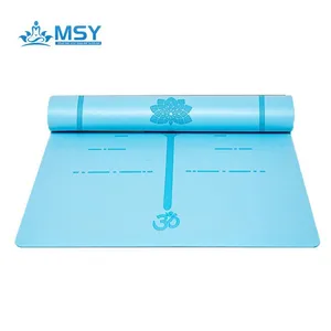 Anti-Bacterial Rubber Yoga Mat With Hygienic Coating, Easy to Clean for Shared Spaces thumbnail-3
