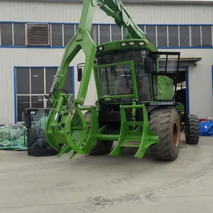 Export to India for Sugarcane Plantations, Sugar Factory Sugarcane Harvesting Loading and Unloading Transportation Machinery - LZ9800 Sugarcane Loader thumbnail-1