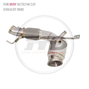 Downpipe for BMW 118i F20 B38/M135i F20 N55/M135i F40/528I F10 N20/540i G30 B58 Car Accessories With Catalytic Converter Whatsapp+86 18946955156 thumbnail-3